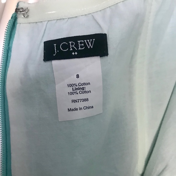J.Crew strapless aqua dress - Picture 4 of 4